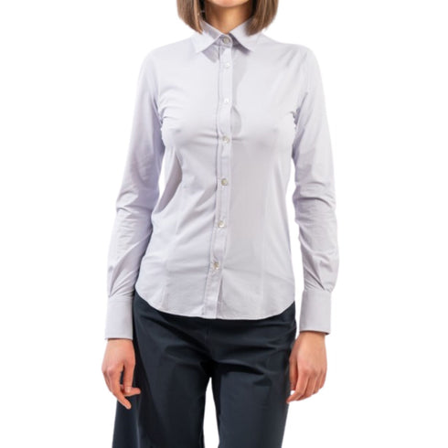 Camicia Donna slim traspirante Lilla RRD- Francavilla Moda